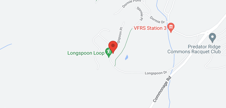 map of 409 Longspoon Place